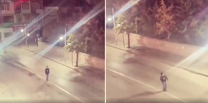 Sokak Ortasında Bağıra Bağıra 'Vazgeçtim' Şarkısını Söyleyen Genç