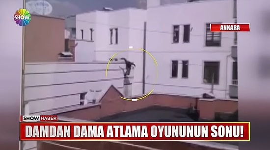 Rus Parkur Performansçısı Ankara'da Çatıdan Çatıya Atlamaya Çalışırken Hayatını Kaybetti!