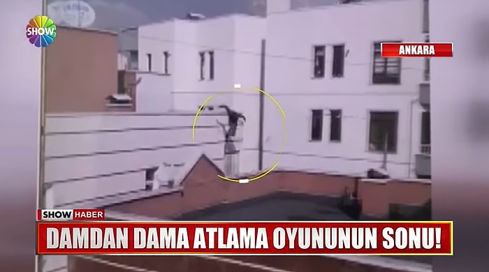 Rus Parkur Performansçısı Ankara'da Çatıdan Çatıya Atlamaya Çalışırken Hayatını Kaybetti!