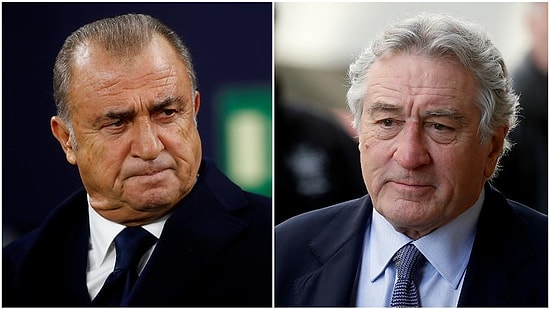 Fatih Terim'den 'Hollywood Filminde Karakterinizi Kim Oynayabilir?' Sorusuna Robert De Niro Cevabı!