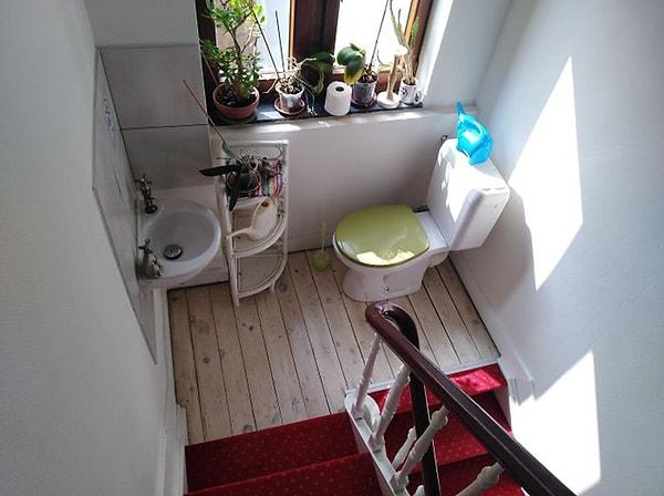 13. Misafirlere harika bir deneyim yaşama garantisi veren tuvalet: