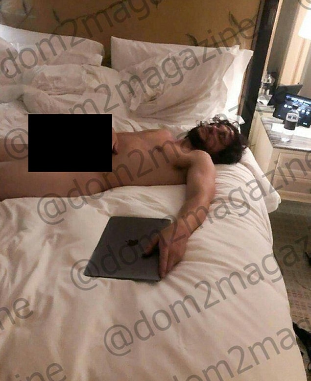 Fotoğraflarda tamamen çıplak olan yıldız oyuncu,