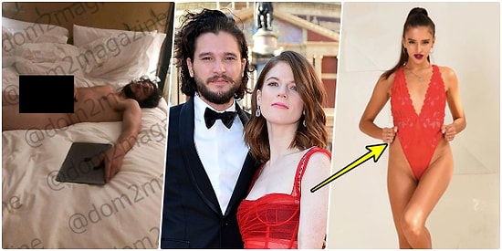 Sen de mi Jon Snow? Çıplak Fotoğrafları İnternete Sızan Kit Harington'ın, Eşi Rose Leslie'yi Rus Bir Modelle Aldattığı Ortaya Çıktı!