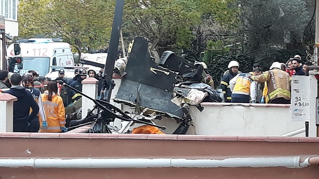 UH-1 tipi askeri helikopterin eğitim uçuşu için Samandra'dan havalandığı öğrenildi.