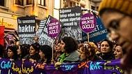 Taksim'de '25 Kasım Kadına Yönelik Şiddetle Mücadele Günü' Yürüyüşüne Polis Müdahale Etti