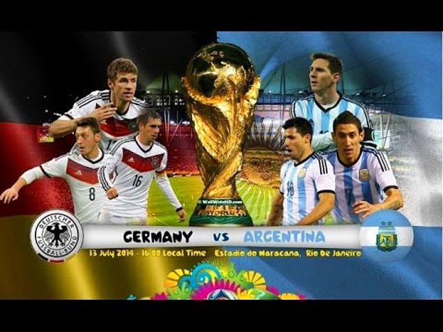 18. 2014 yılında, Microsoft arama motoru Bing, Dünya Kupası Finali'nin Arjantin vs Almanya arasında olacağını doğru bir şekilde tahmin etmiştir.