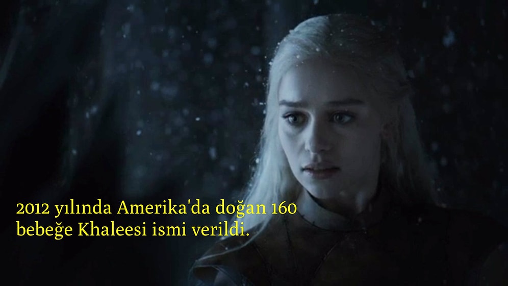 Game of Thrones Hakkında Muhtemelen Bilmediğiniz 50 Gerçek