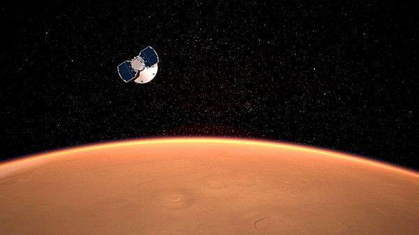InSight, TSİ 22:55'te Mars yüzeyine iniş yaptı