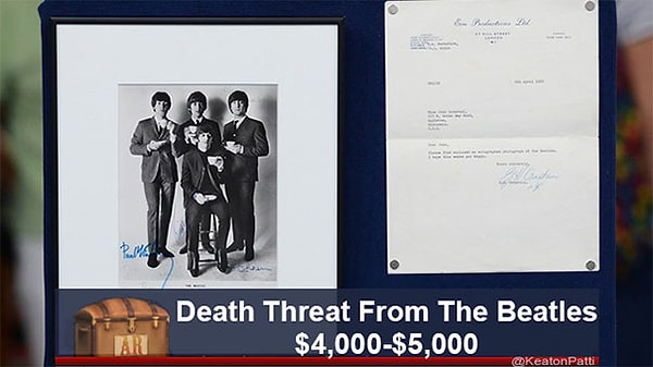 17. Смертельная угроза от битлов.