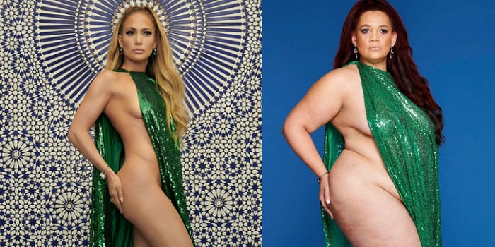 Совсем как Джей Ло: 49-летние женщины повторили "голый" снимок известной певицы