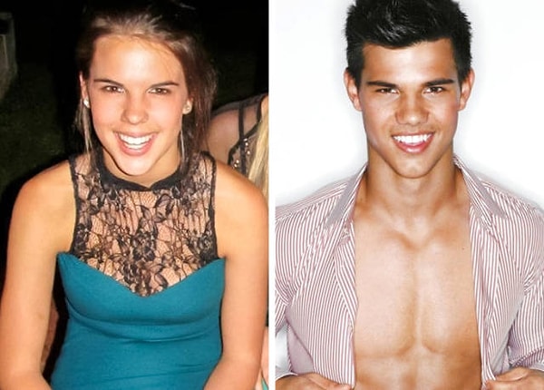 6. Кажется, Матрица создала женскую версию Тейлора Лотнера