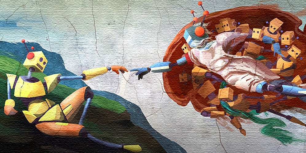 Eyvahlar Olsun! Robotlar Sanata da El Attı: Yeni Leonardo da Vinci Robotlar Arasından mı Çıkacak?