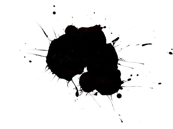 10. Что из перечисленного лучше всего описывает то, что вы увидели в этом чернильном пятне?