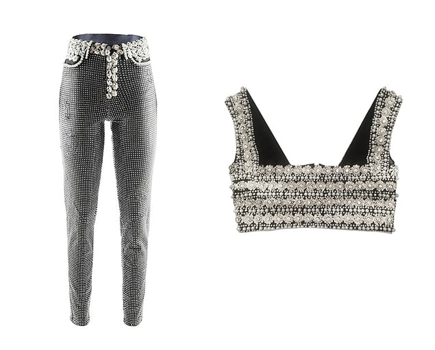 Raisa Vanessa top, 495 euro yani 2.900 TL. Pantolon ise, 2.110 euro yani, 12.600 TL.