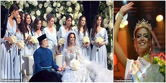 Güzellik Kraliçesiydi First Lady Oldu: Malezya Kralı Kendisinden 24 Yaş Küçük Modelle Evlendi!