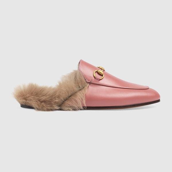 Gucci Princetown Fur Lined Loafer 750 euro yani, 4.500 TL.