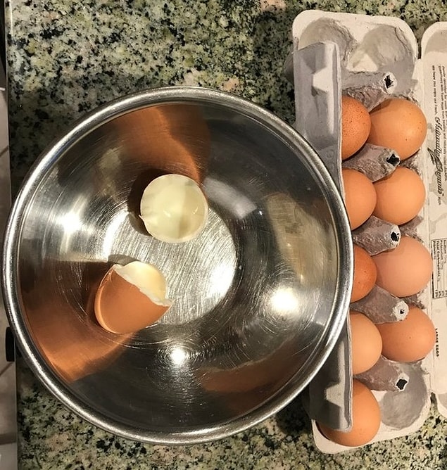 5. Omlet yaparken en beklemediğiniz şey;