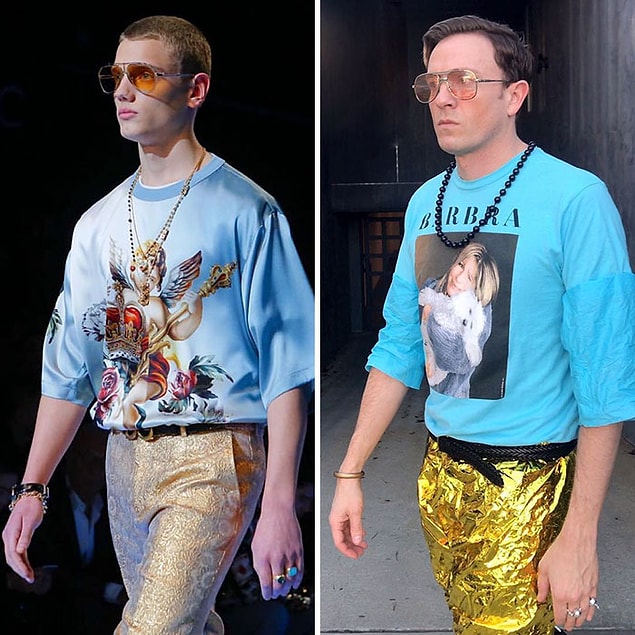29. Tom Lenk As Dolce Gabbana Model