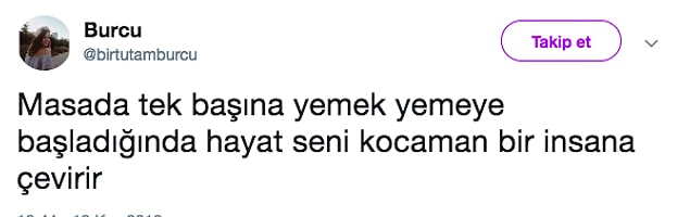 Kendinizi yemeğe çıkarın.