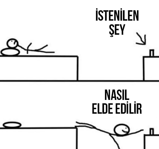 4. Hiçbir şey yataktan çıkmaya değmez.