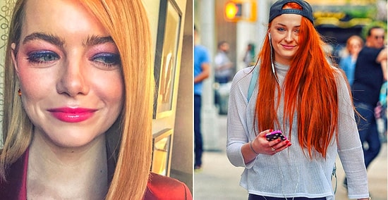 Тест: Сможете отличить настоящую обладательницу рыжих локонов от звезды, которая красит волосы?