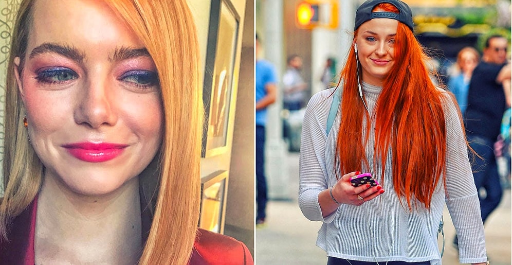 Тест: Сможете отличить настоящую обладательницу рыжих локонов от звезды, которая красит волосы?