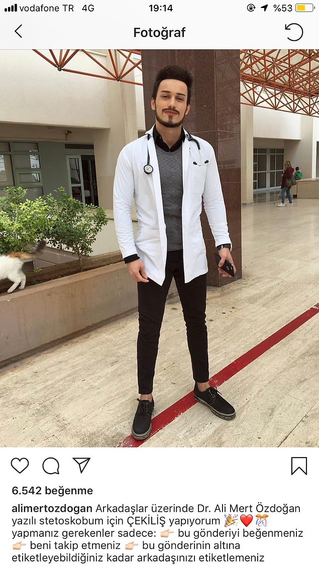 Kendini Instagram butiği sanan doktorlarımız hayırlı olsun.