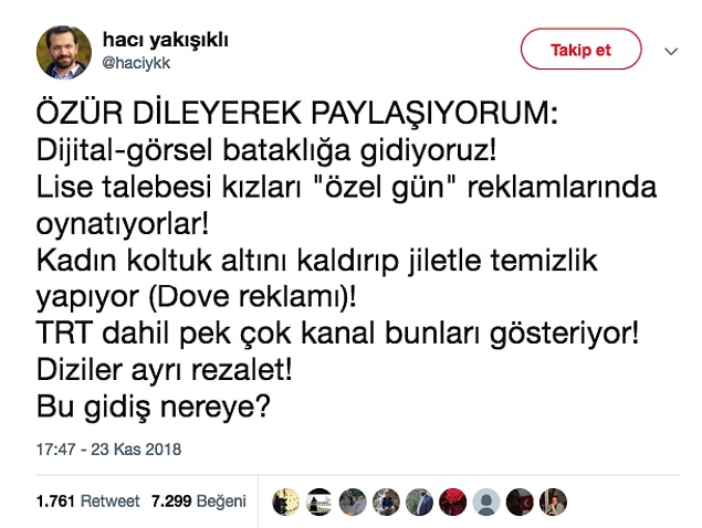 Çünkü lise talebesi kızlar regl olmaz, çok ayıp di mi? HAHAHAAHAH