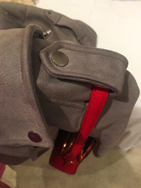 1. Ceketlerdeki bu detayın, çantaların düşmesini engellemek için konduğunu biliyor muydunuz?