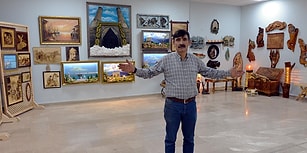 5 Sergi Açtı, Öğrencisinin Yaptığı Dışında Bir Tane Eser Satamadı: '40 Yıldır Siftahım Yok'