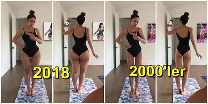 Yıllar İçinde Değişen Güzellik Standartlarını Fotoğraflayan Fitness Antrenörü!