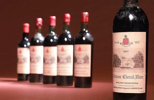 5. Dünyanın en pahalı şarabı 304.375 dolara satılmıştır.