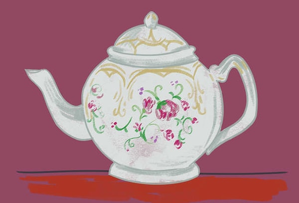 2. А теперь я предложу тебе выпить немного горячего чая. Но сначала выбери чашку себе по душе: