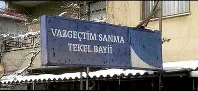 11. Aramadım diye soramadım diye...