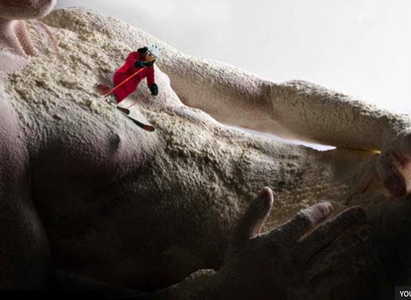 3. Покоритель горных вершин или всё же Фотошопа?