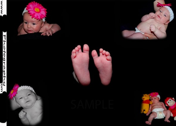 6. Когда фотографируешь новорождённых, необходимо быть предельно оригинальными 😂