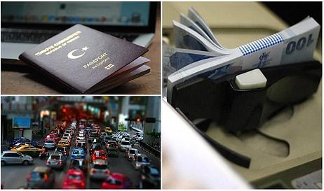 Trafik Cezaları, Motorlu Taşıt Vergisi, Pasaport ve Ehliyet Harçlarına Yüzde 23.73 Zam Yolda