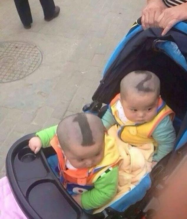 12. How to tell your twins apart.