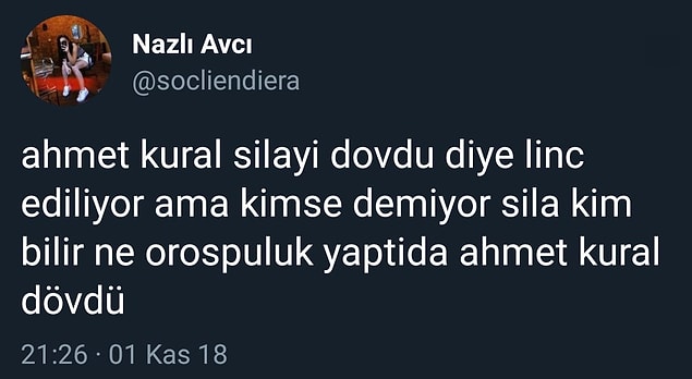 6. Sosyal medyada ağzımıza geleni söyleyebildiğimiz için ona buna sataştık, olaylar üzerinden kadına şiddeti ve cinsel istismarı körükledik, kötülüğümüzü her yere saçtık.