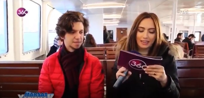 Sunucunun Elindeki Kağıttan Cevapları Okuyup Muhteşem Rol Kesen Yarışmacı Genç