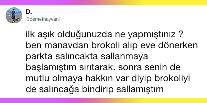 "İlk Aşık Olduğunuzda Ne Yapmıştınız?" Sorusuna Gelen Birbirinden Romantik ve Eğlenceli Cevaplar
