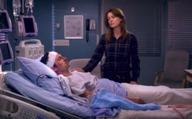 21. ''Grey's Anatomy''de Derek'in öldüğü sahne.