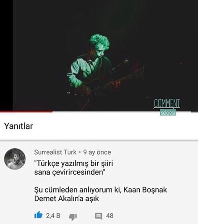11. Şarkı sözlerinden kime yazıldığını bulmak. :)