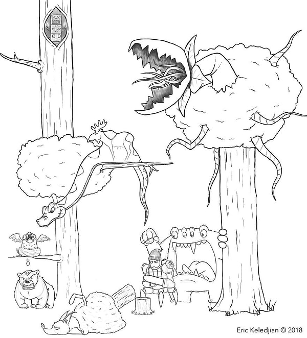 10. Дерево напротив стало длиннеее