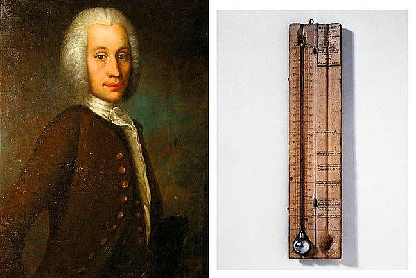 2. 27 Kasım 1701'de Termometreyi bulan İsveçli astronom ve fizikçi Anders Celsius, doğdu.