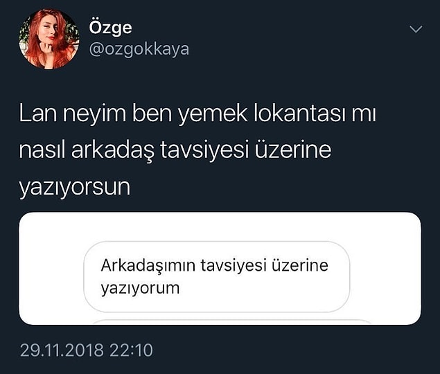 2. Sizi çok methettiler.