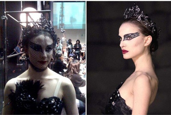 19. Натали Портман и ее дублер — "Чёрный лебедь"