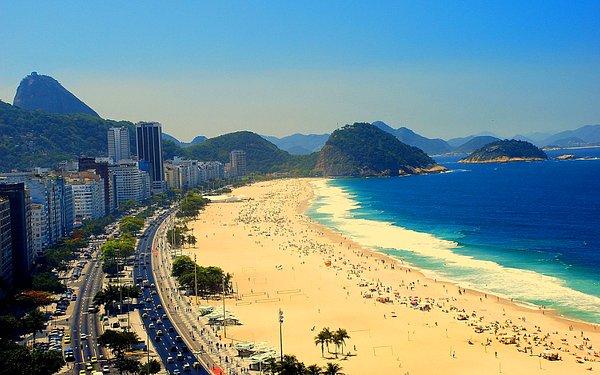 13. Copacabana sandığınız kadar ferah ve rahatlatıcı değil...