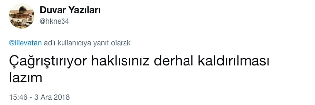 Logonun yerden kaldırılması istendi.