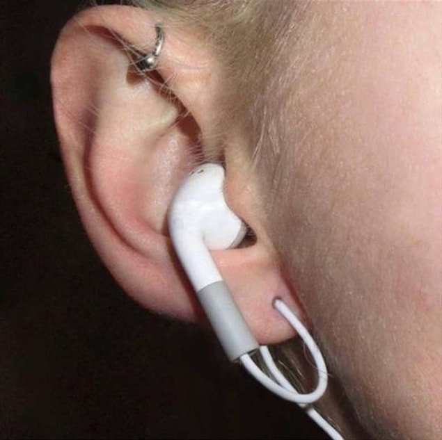 21. If you don't want to lose your earphones, use this hack: